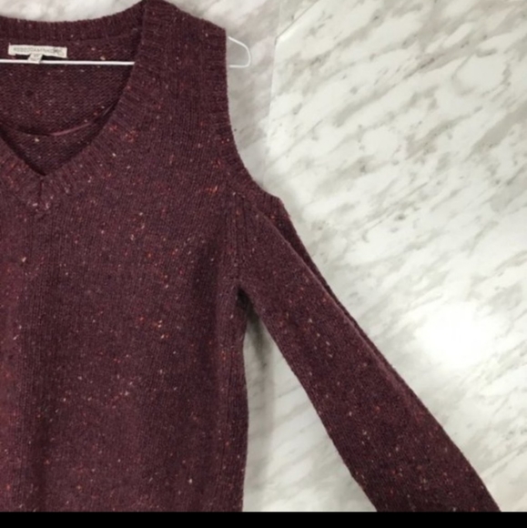 Rebecca Minkoff Page Cold-Shoulder Knit Sweater - wool, nylon & alpaca - Picture 3 of 8